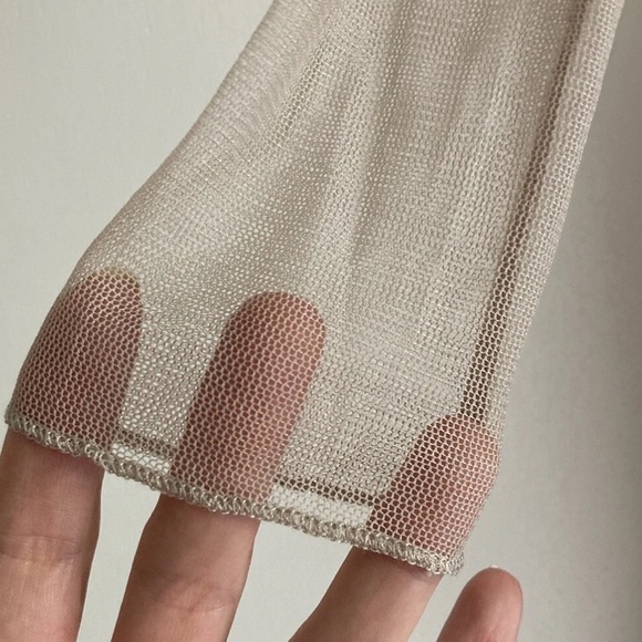 New Zara tulle rib knit dress - Picture 11 of 13